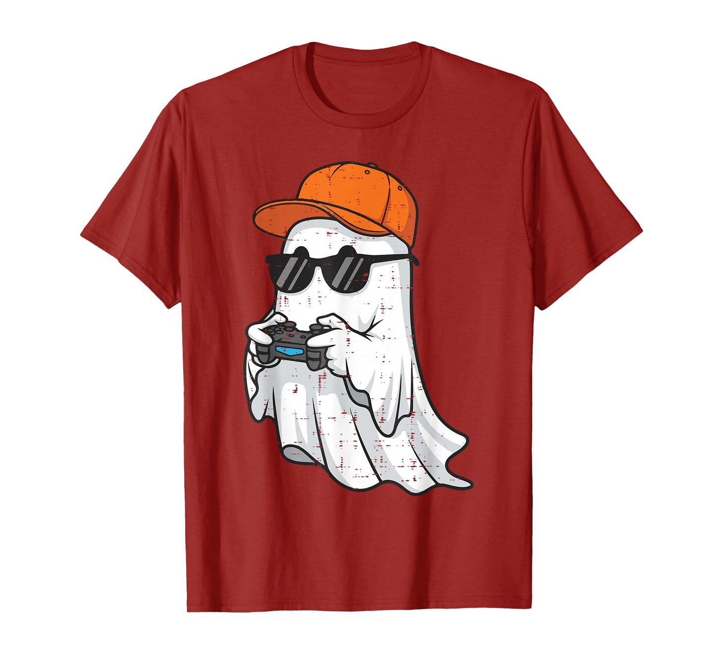 Halloween Gaming Ghost Gamer Costume Men Boys Kids Youth T-Shirt