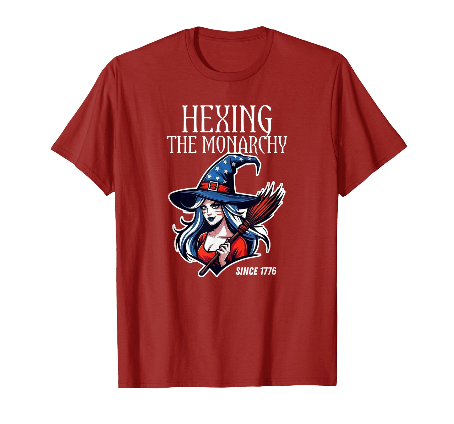 No Kings Witch October Hexing The Monarchy T-Shirt