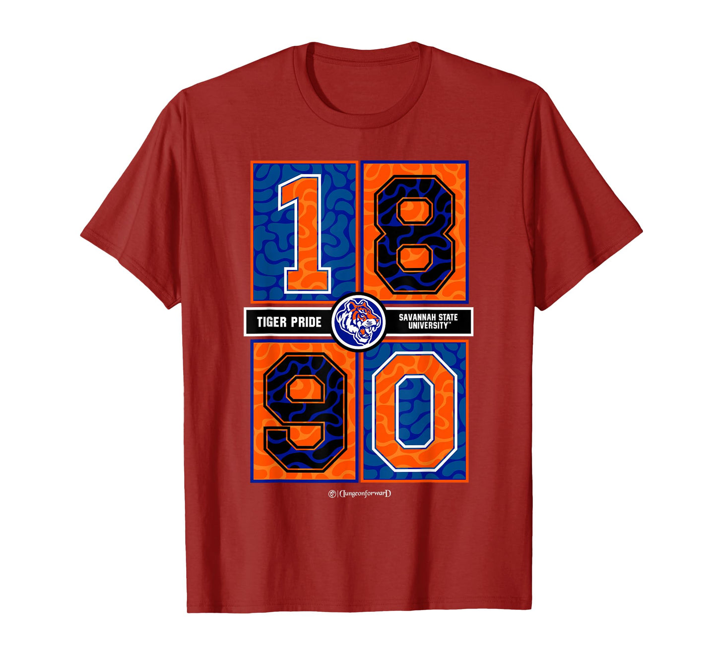 Savannah State University - Concrete Date HBCU Tigers T-Shirt