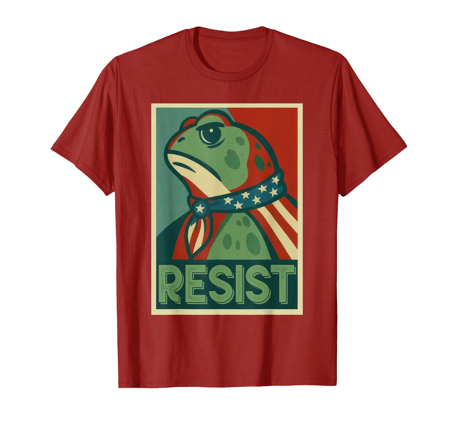 Resist Frog Portland Frog Protest for Men Women T-Shirt