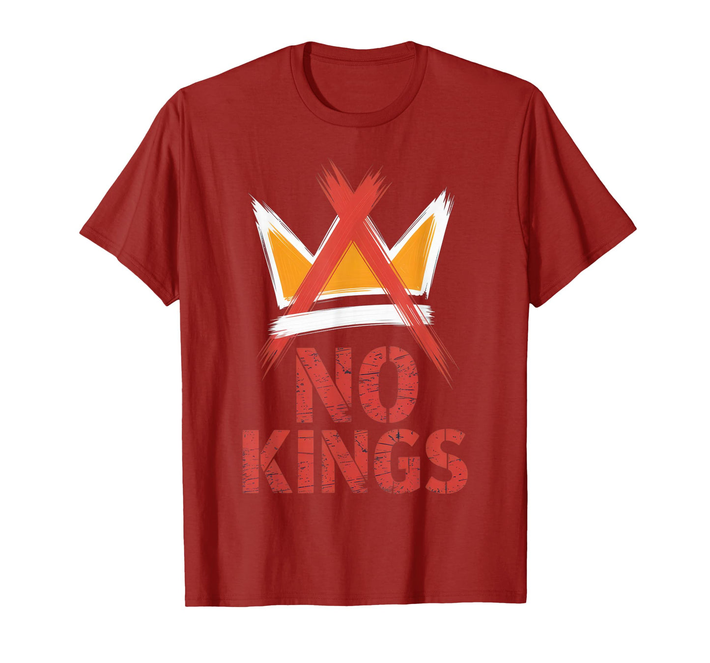 No Kings Statement for Rebellious Spirits T-Shirt
