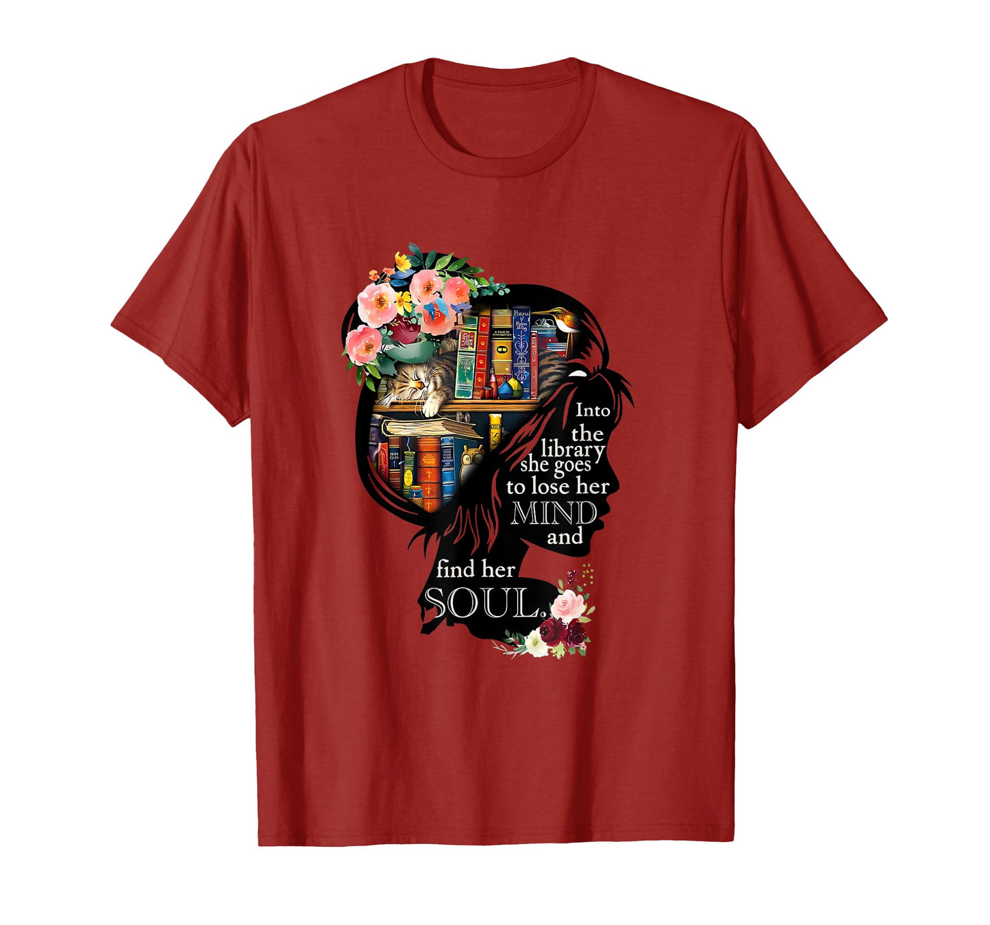 Book Reading Bookworm Book Lover Women Kids Girls Librarian T-Shirt