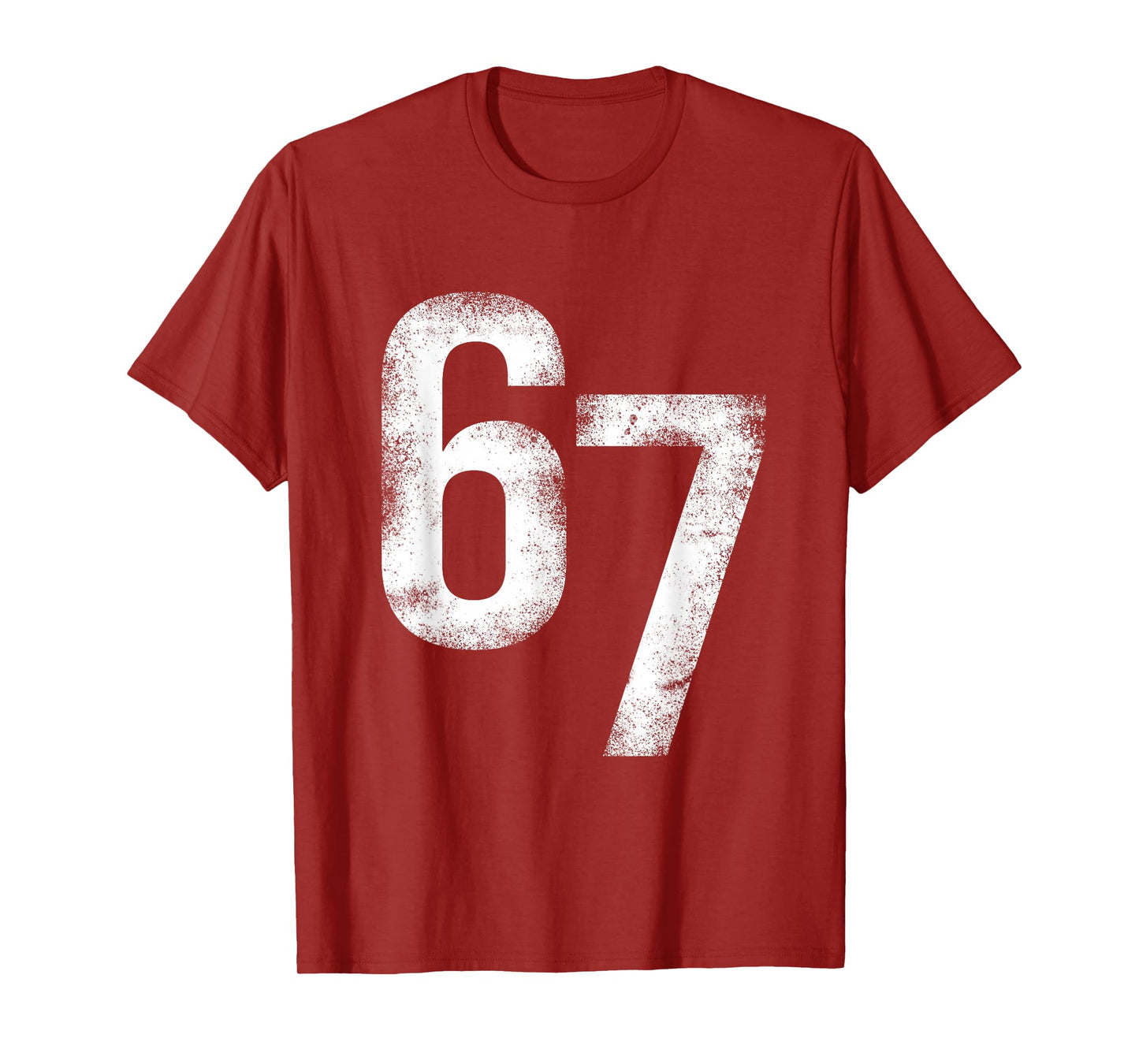 Fun 6 7 Meme Vintage T-Shirt