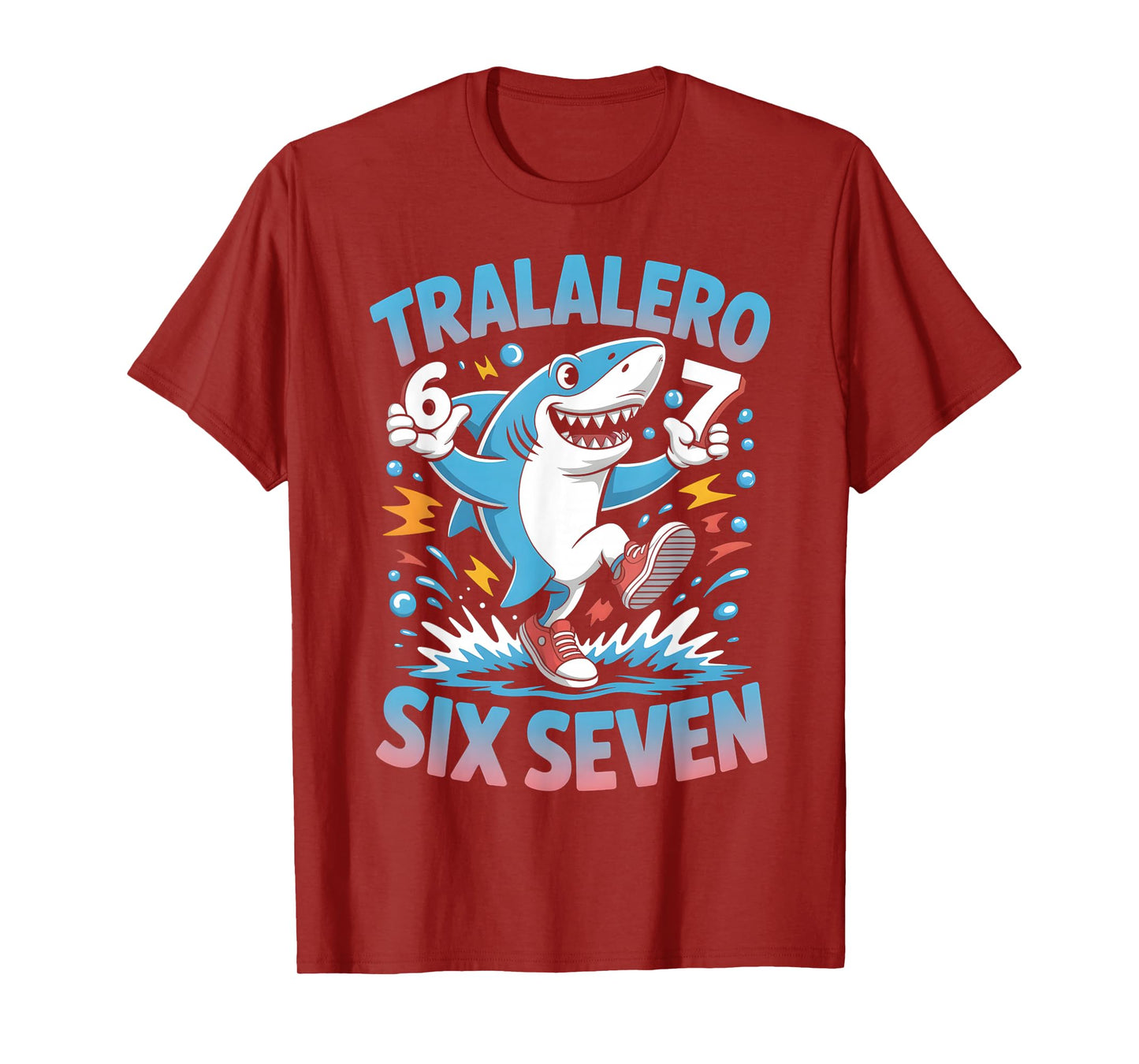 67 Brainrot Italian Meme Funny 67 Kids Costume Six Seven 6-7 T-Shirt