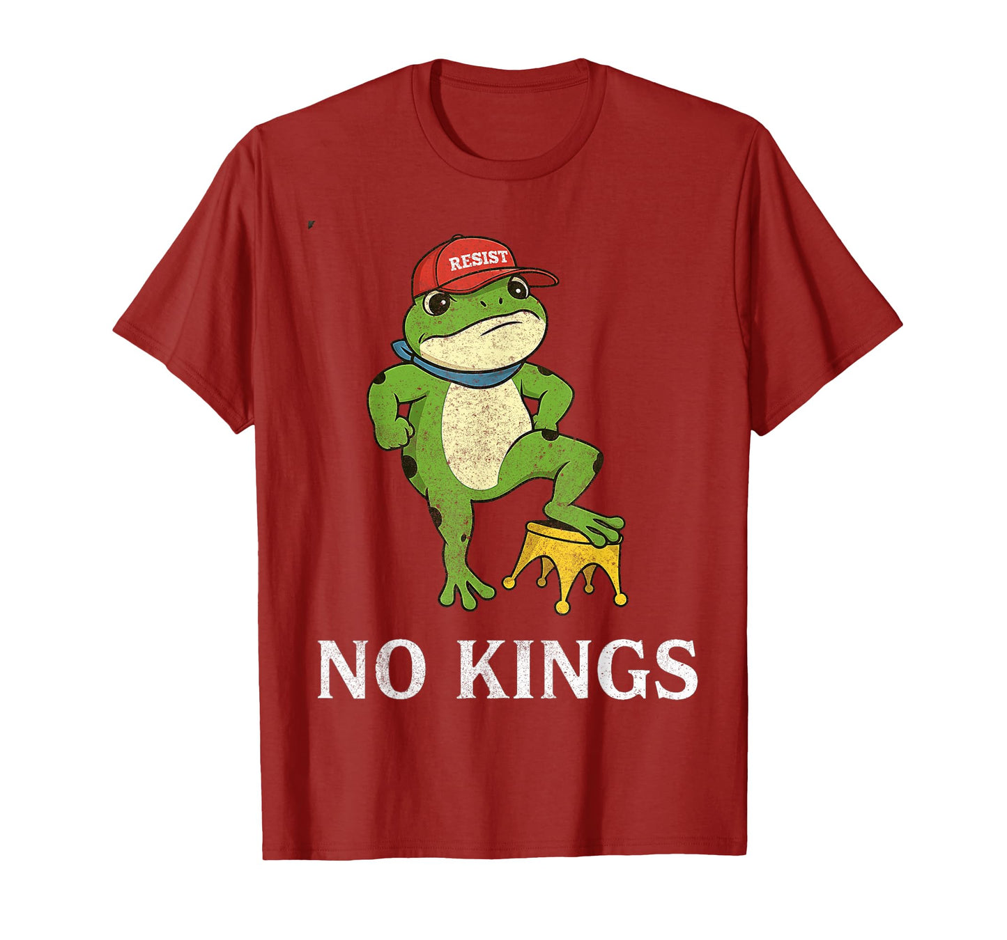 Freedom Portland Frog Resist No Kings T-Shirt