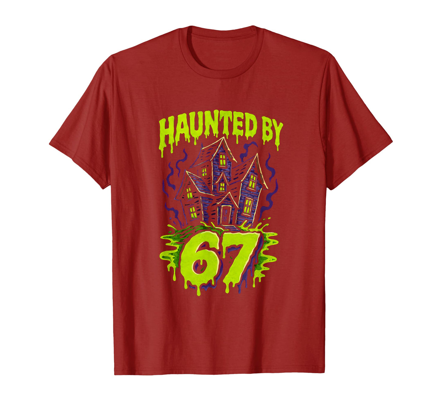 67 Meme Parents Halloween Costume Brain Rot 6-7 Six Seven T-Shirt