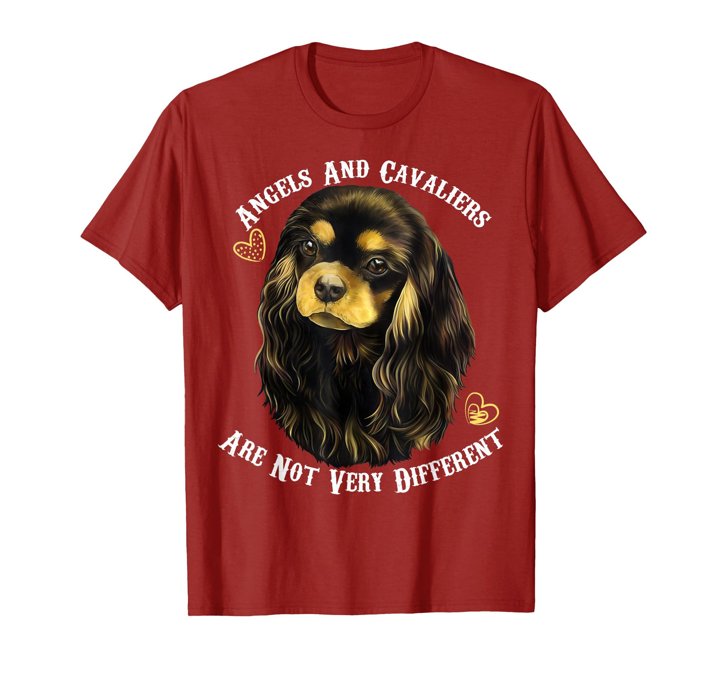 Black and Tan, Cavalier King Charles Spaniel T-Shirt