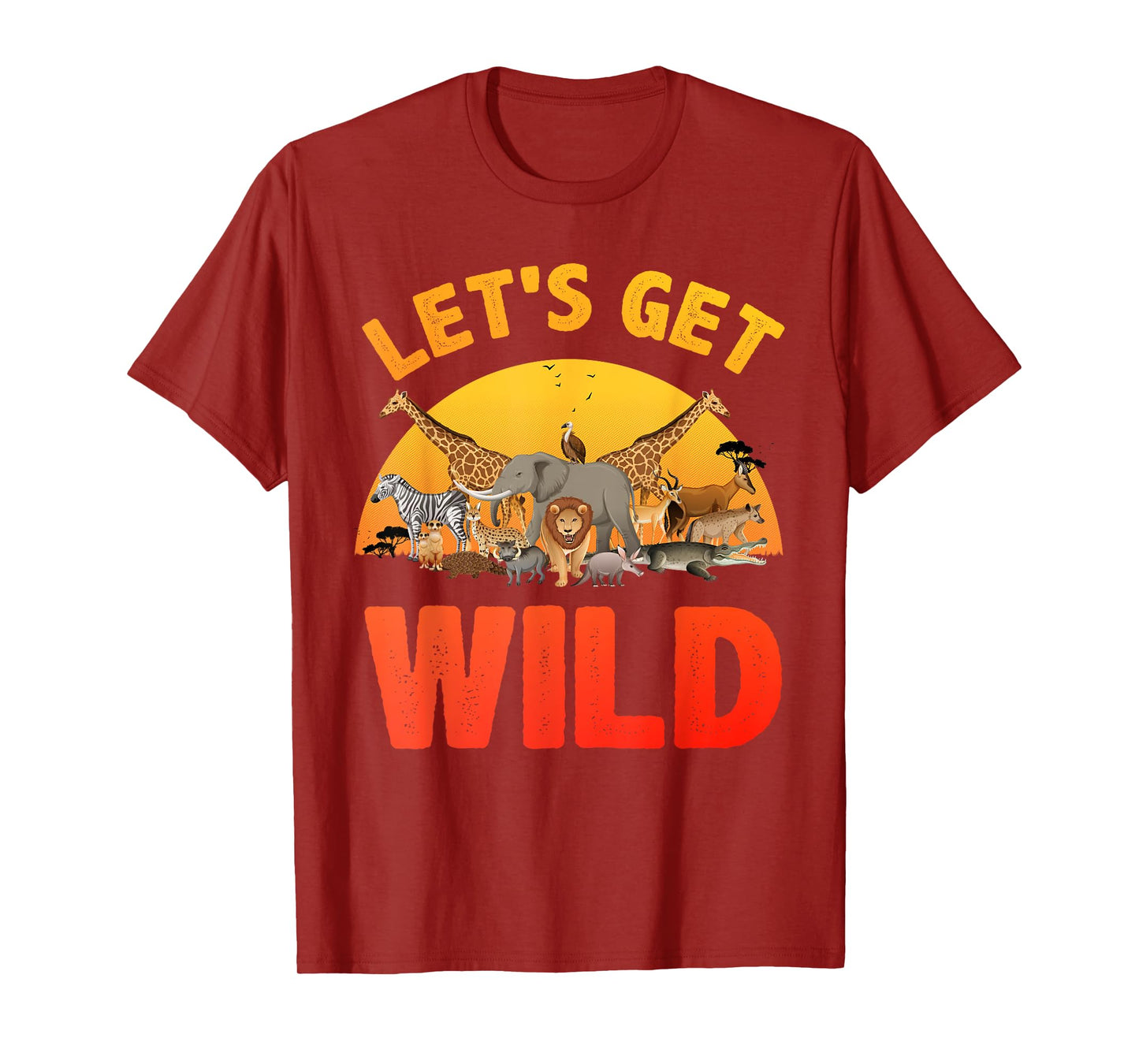 Funny Safari Costume For Kids Men Women Africa Safari Lover T-Shirt