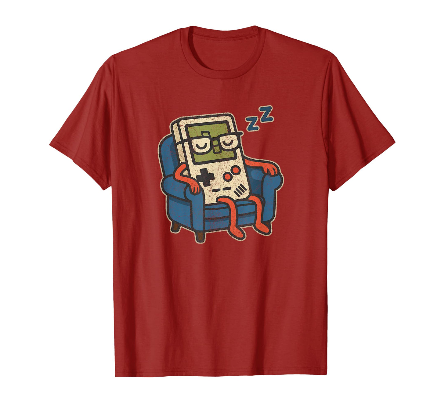Funny Vintage Old Gamer Retro Video Game Old Gamer T-Shirt