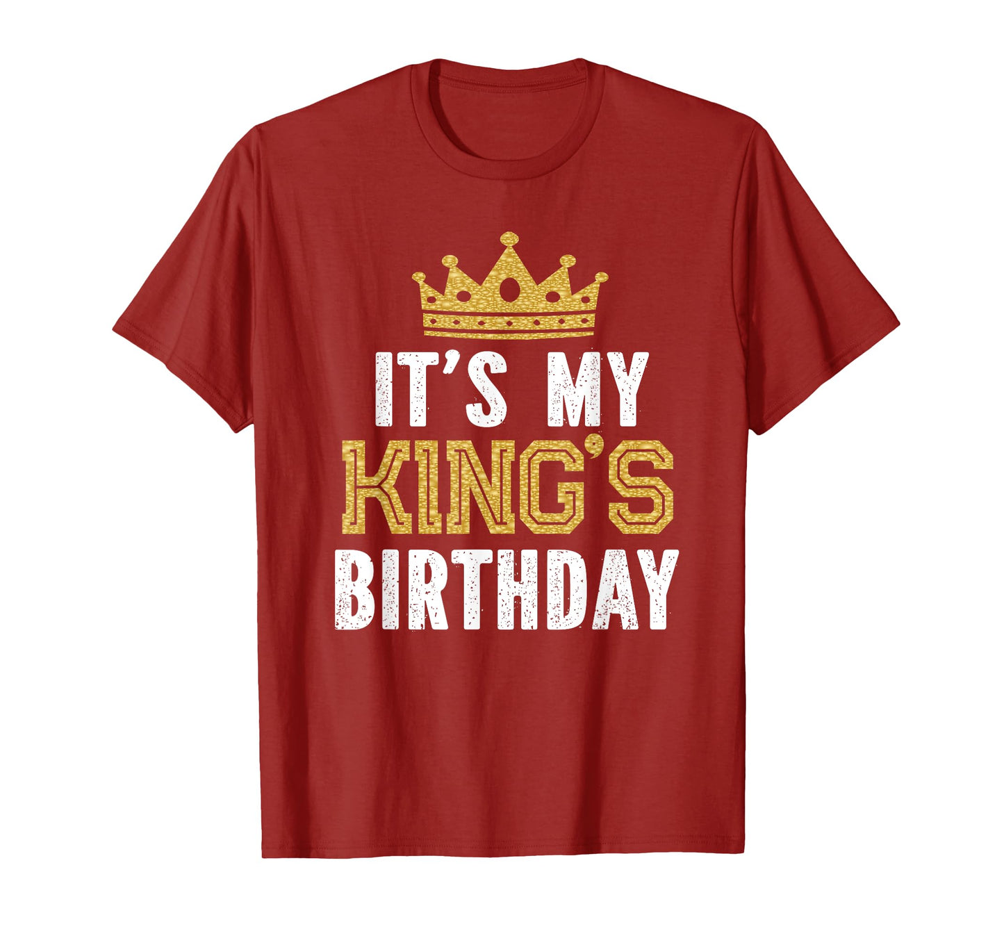 It's My King's Birthday Party Family Matching T-Shirt