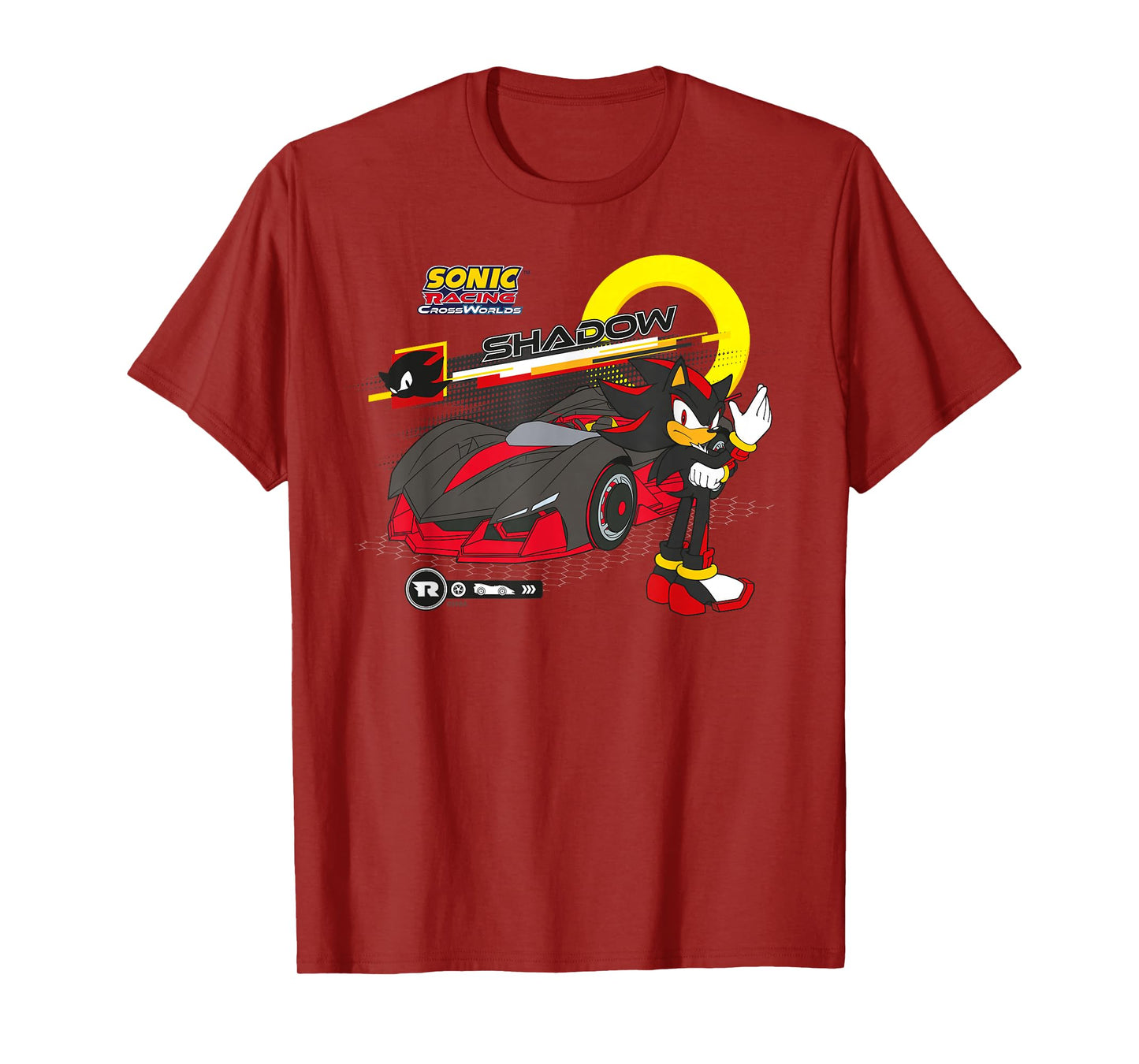 Sonic Racing CrossWorlds - Ready to Roll Shadow T-Shirt