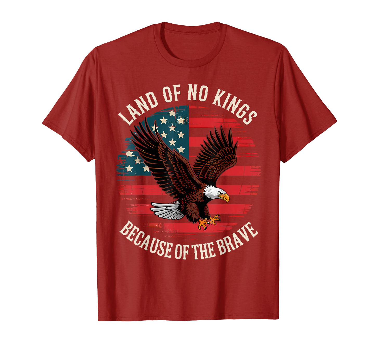 Land of No Kings Because of The Brave No Kings Day T-Shirt