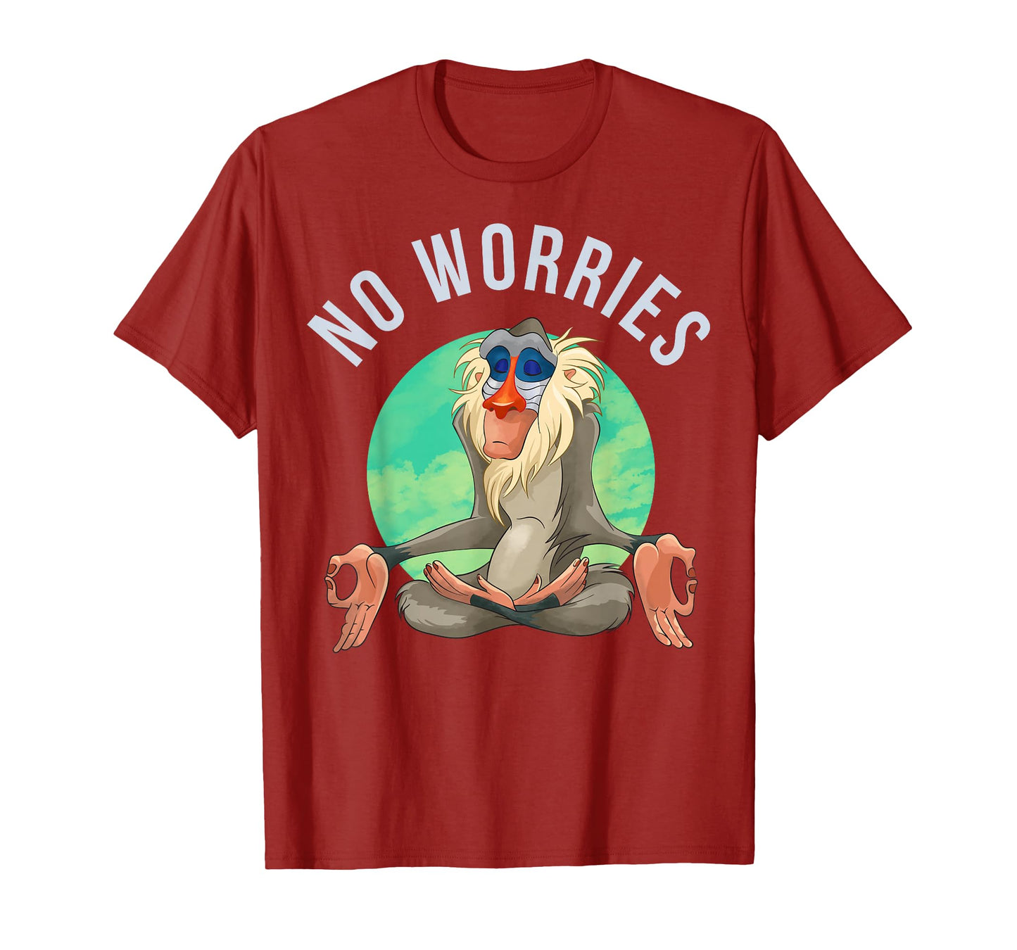 Disney The Lion King Rafiki No Worries T-Shirt