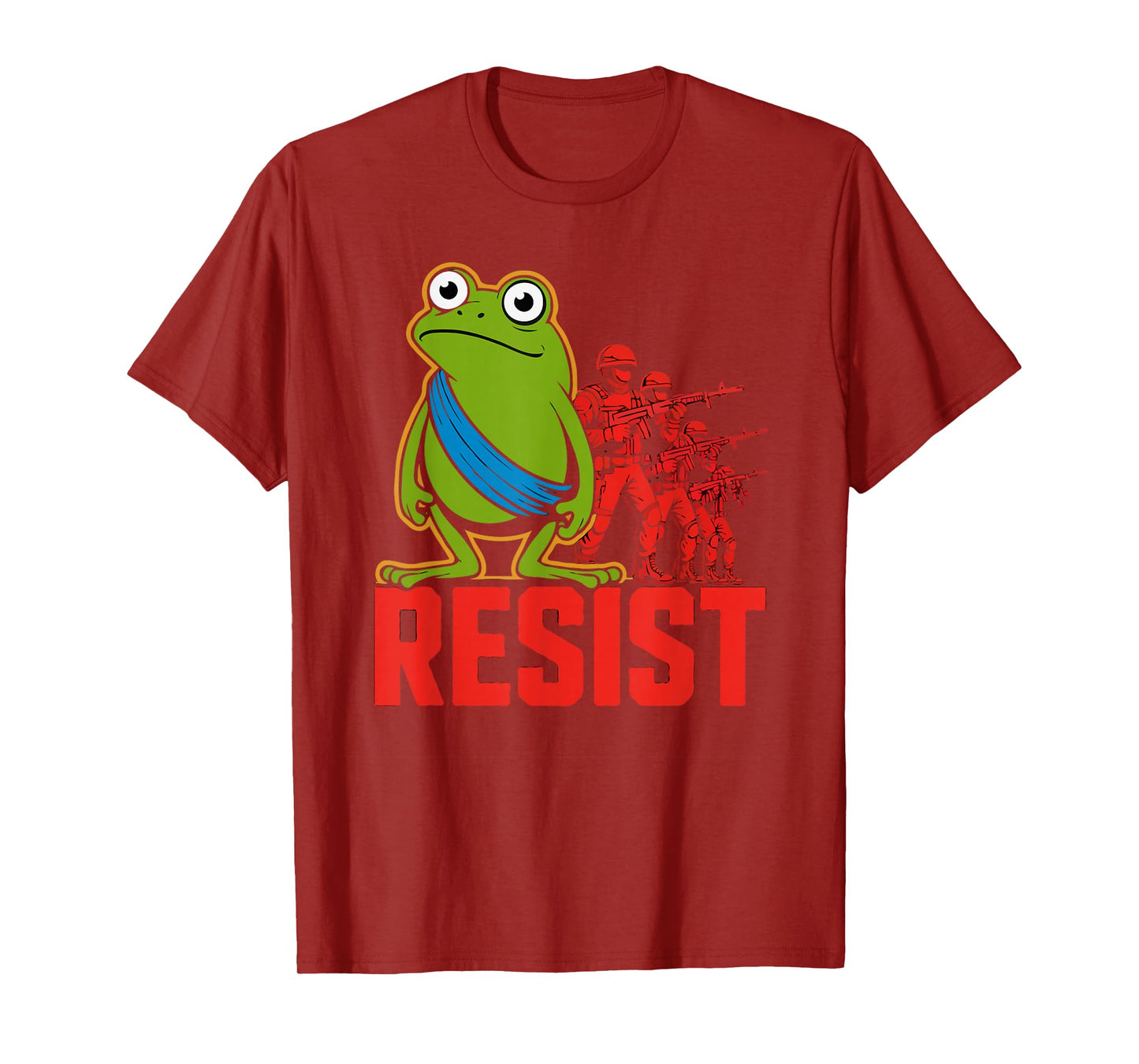Portland Frog Protest for Men and Women No Kings T-Shirt