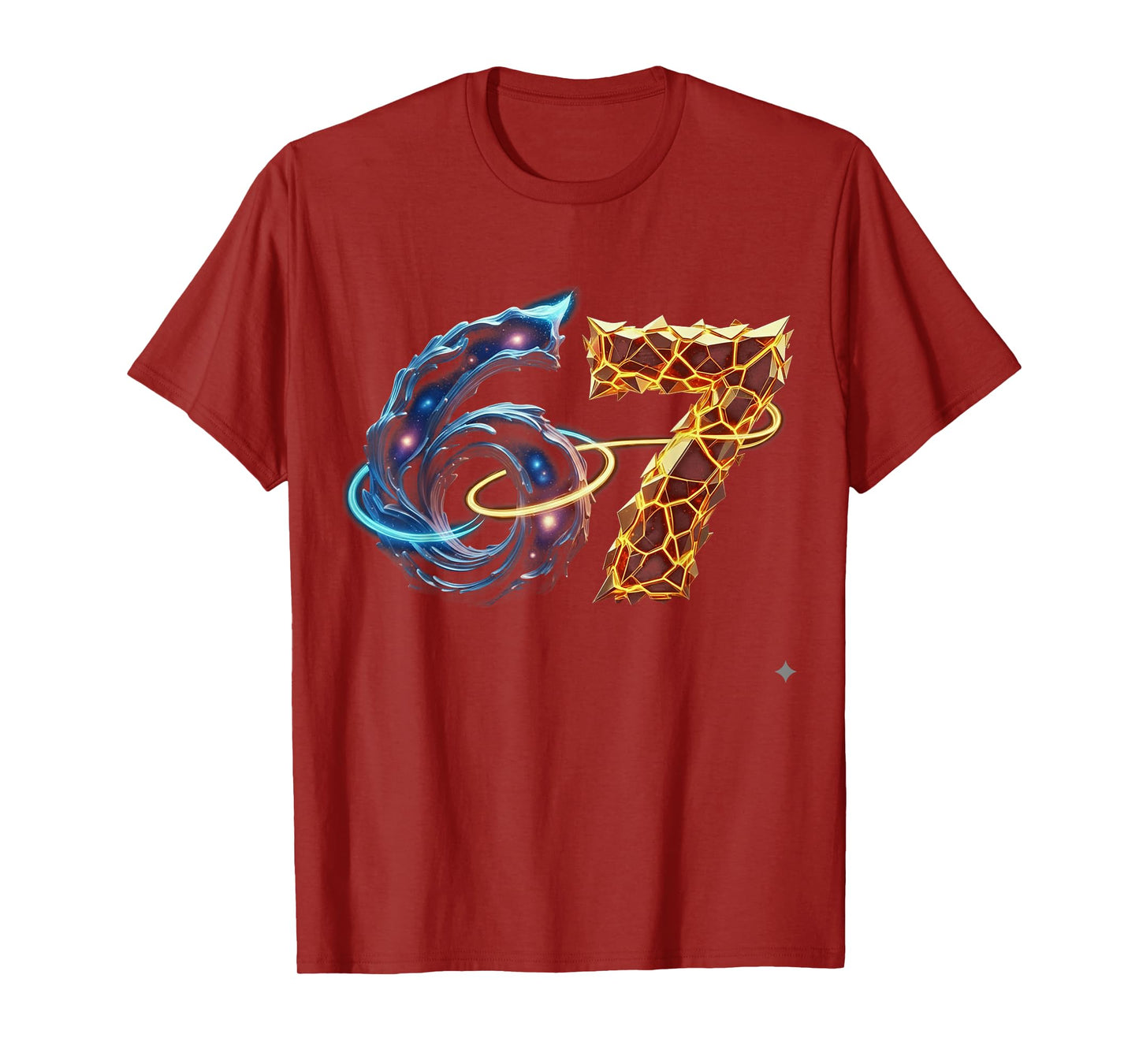 67 Six Seven 6 7 Meme Design Funny 6 7 T-Shirt