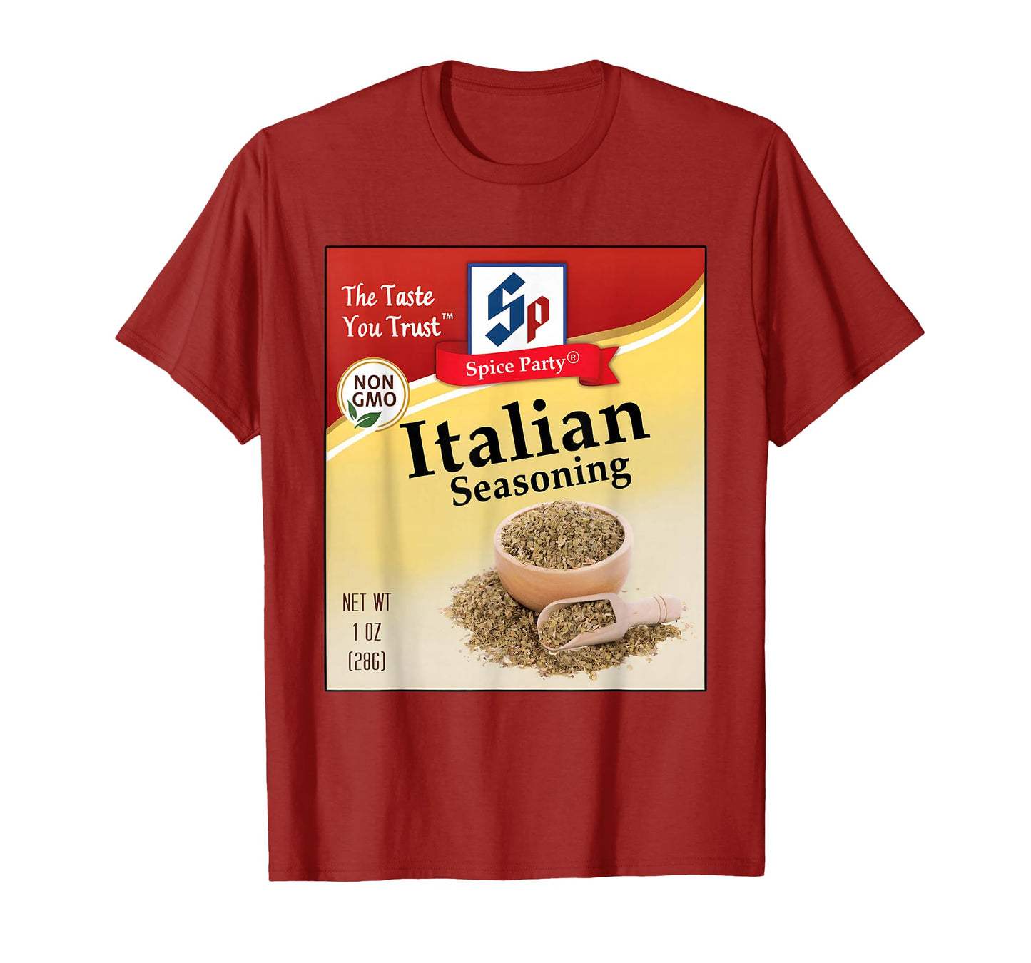 Italian Seasoning Condiment Holiday Spice Group Costumes T-Shirt