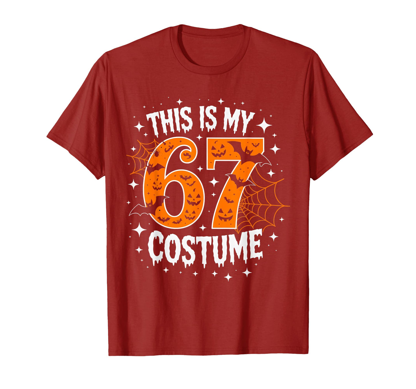 This is My Halloween 67 Costume Number 6 7 Meme T-Shirt