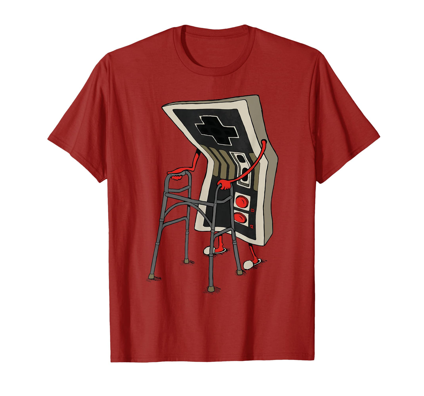 Funny Old Gamer Gaming Retro 80s 90s Video Game Old Gamer T-Shirt