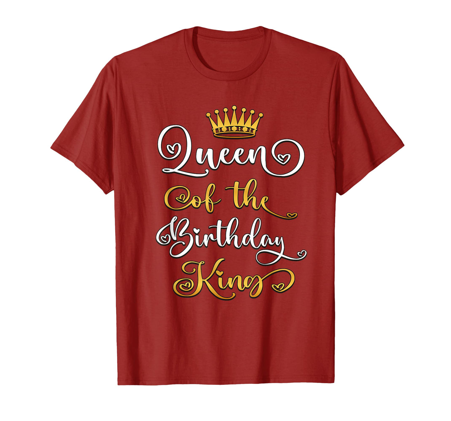 Queen Of The Birthday King Bday Party T-Shirt