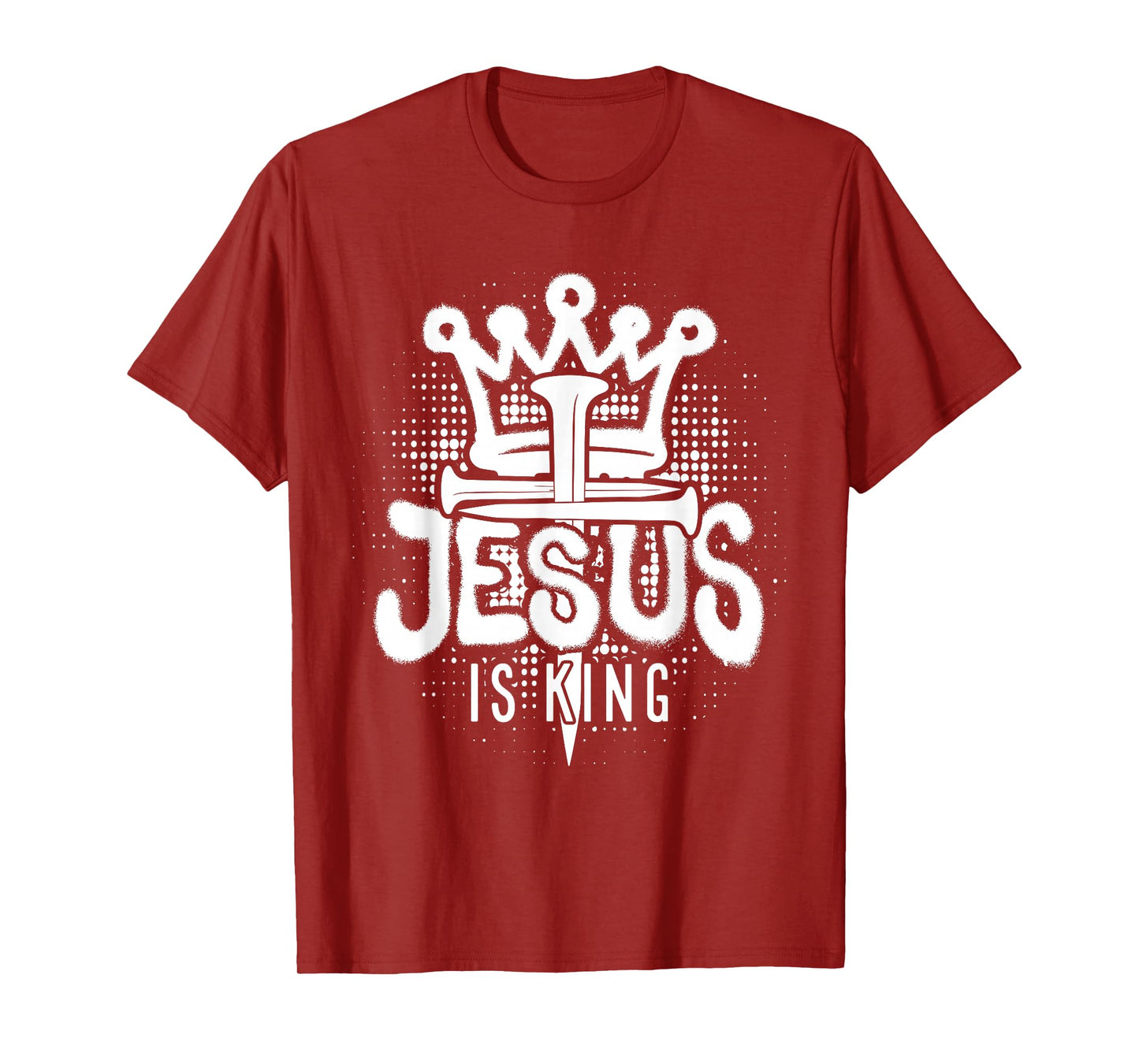 Jesus is King Shirt Vintage America Flag 1776 October 18 T-Shirt