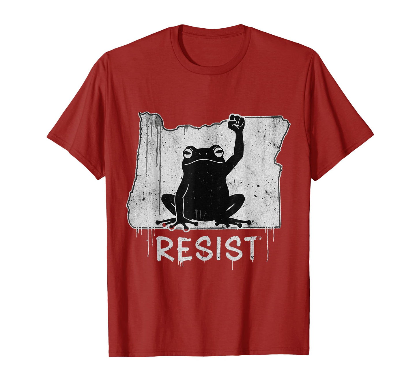 Portland Frog Protest Shirt Funny Portland Frog Protest T-Shirt