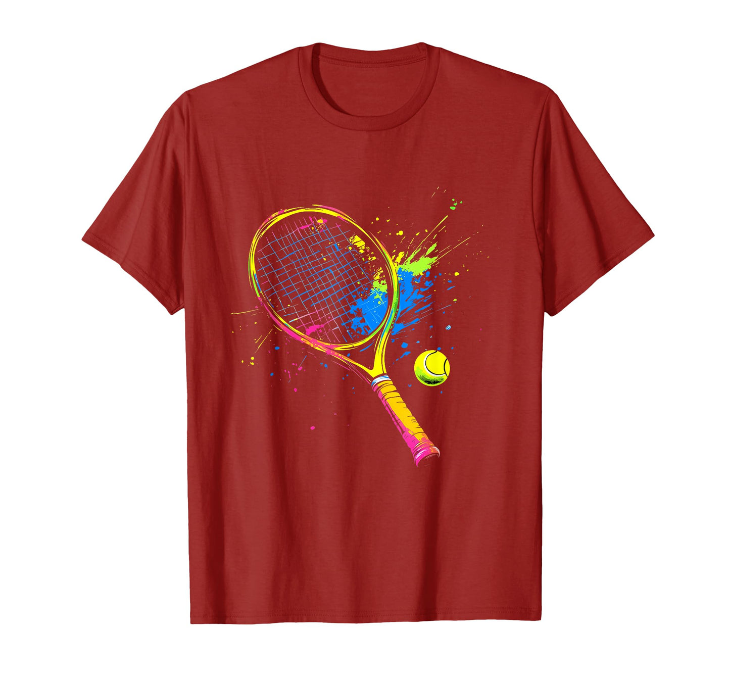 Colorful Tennis T-Shirt