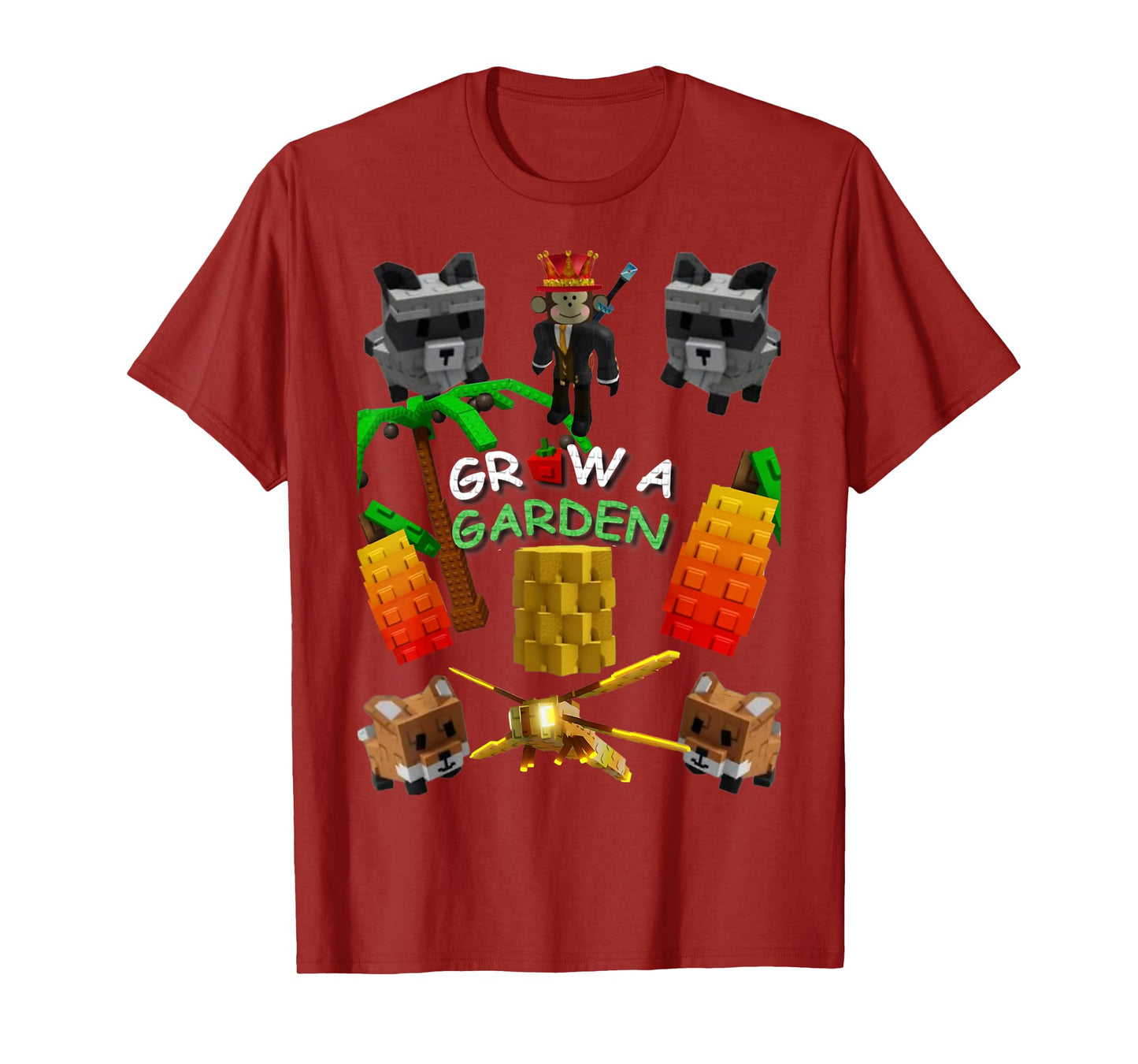 Grow a Garden Game Merch T-Shirt