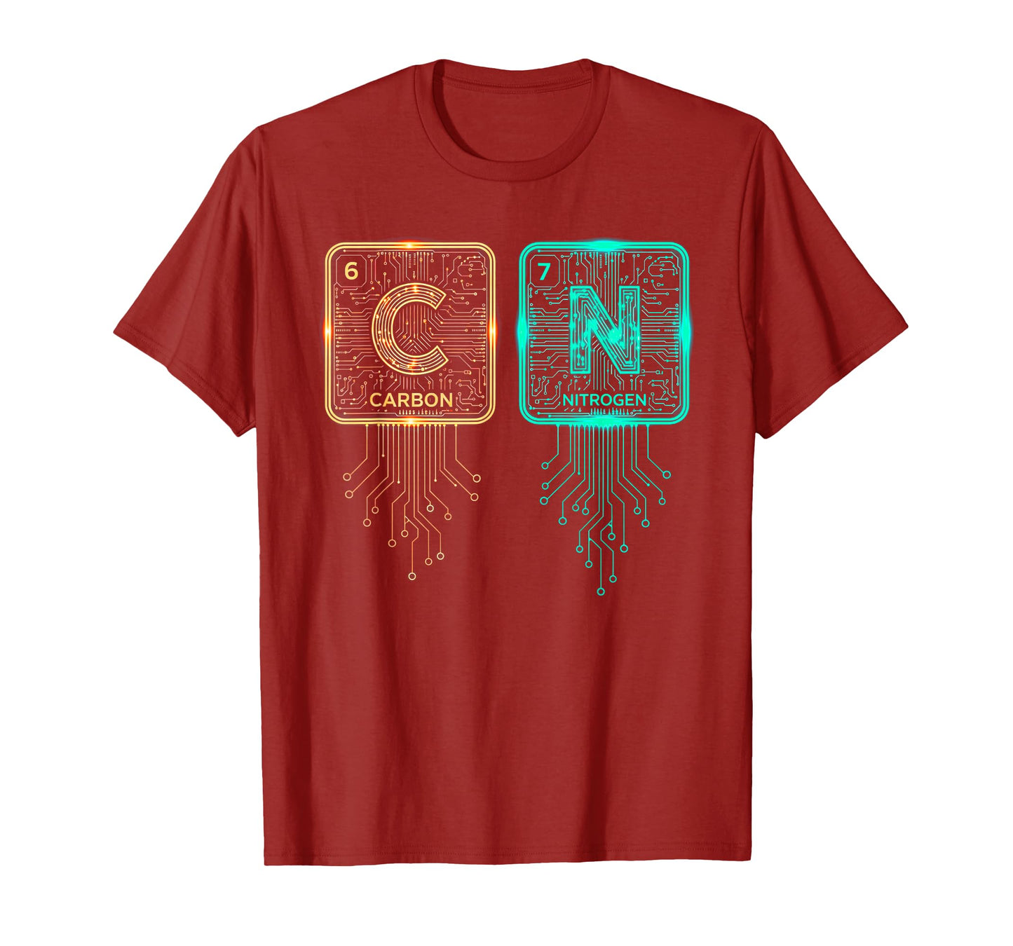 6 7 Funny Science Chemistry Teacher Periodic Table Meme T-Shirt