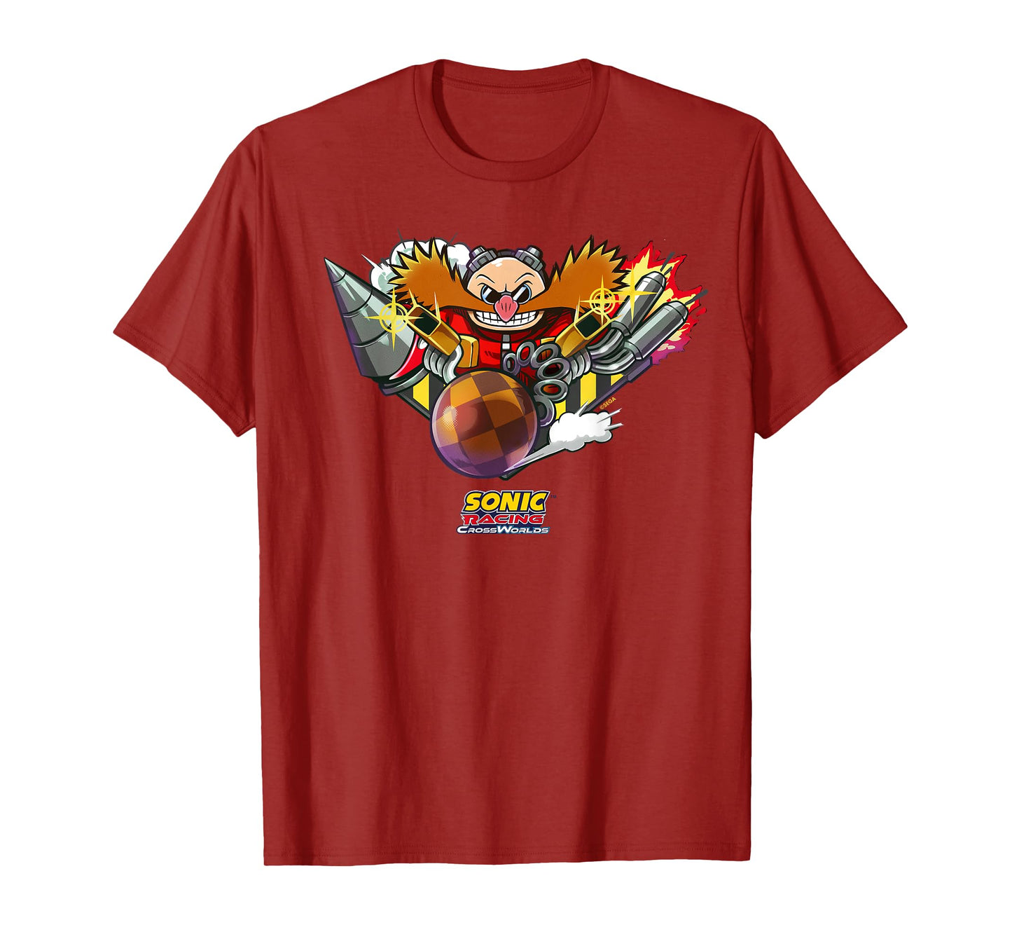 Sonic Racing CrossWorlds - Dr. Eggman Decal T-Shirt