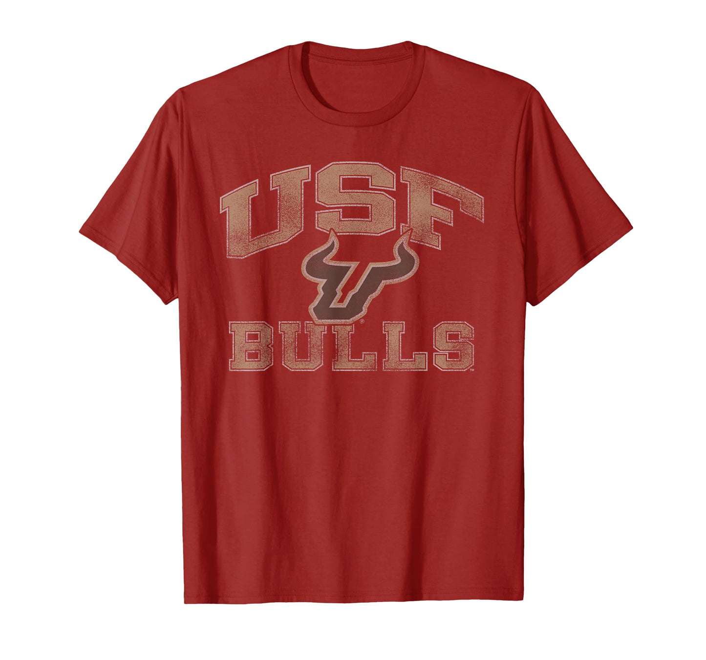 South Florida Bulls Vintage Worn Green Officially Licensed T-Shirt