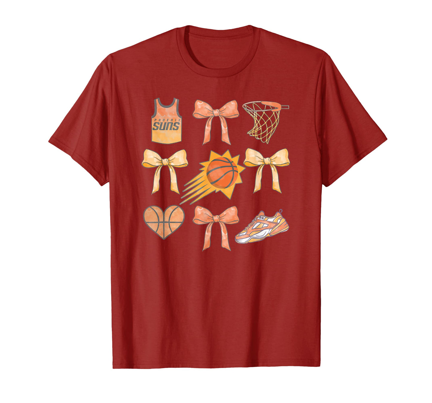 NBA Phoenix Suns Bow Grid T-Shirt