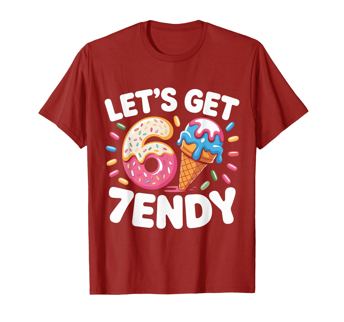 Let's Get 7endy Shirt 6 7 Meme Six Seven Shirt for Boys Girl T-Shirt