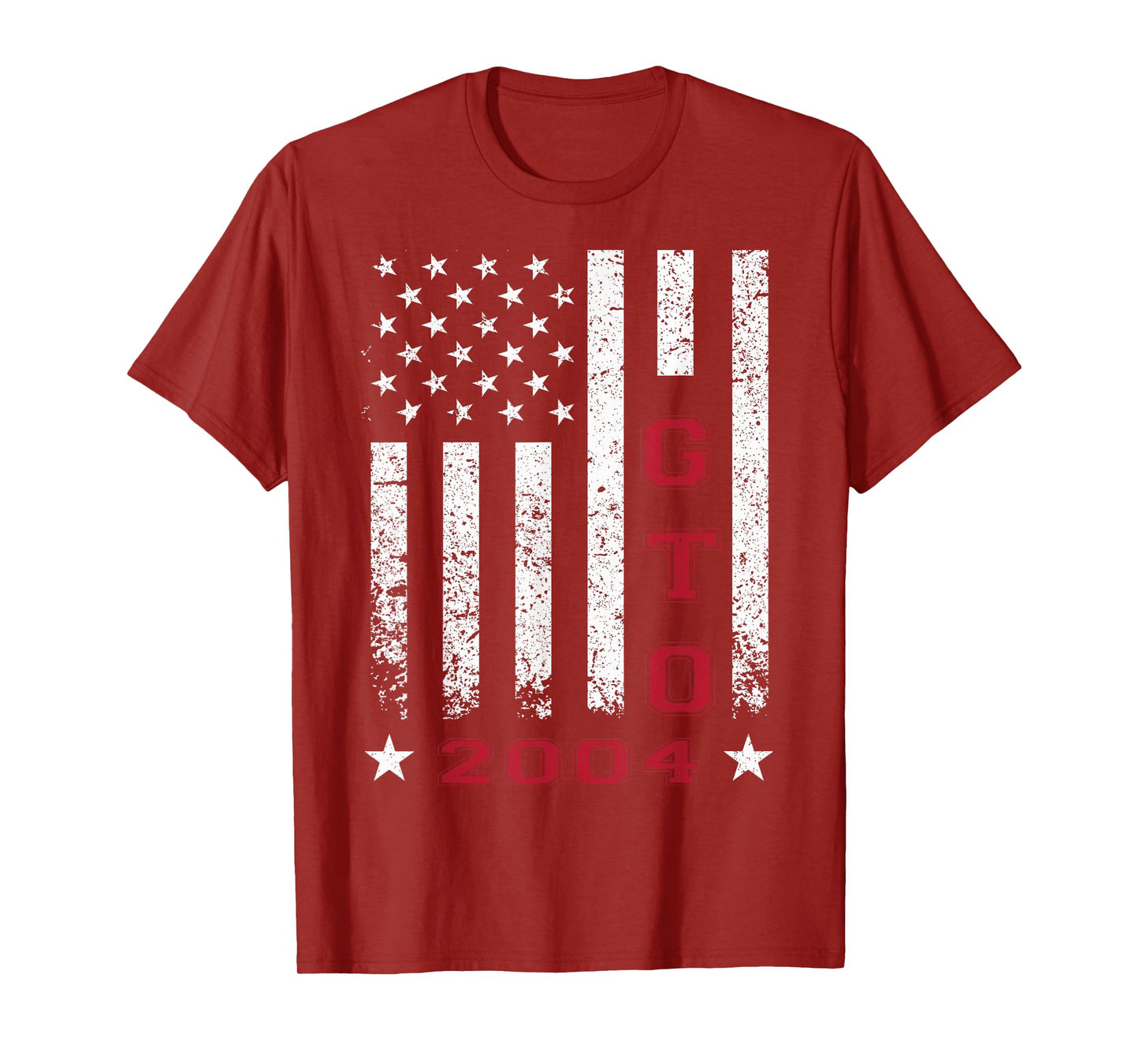 Jersey Style GTO 04 2004 Old School Muscle Cars T-Shirt