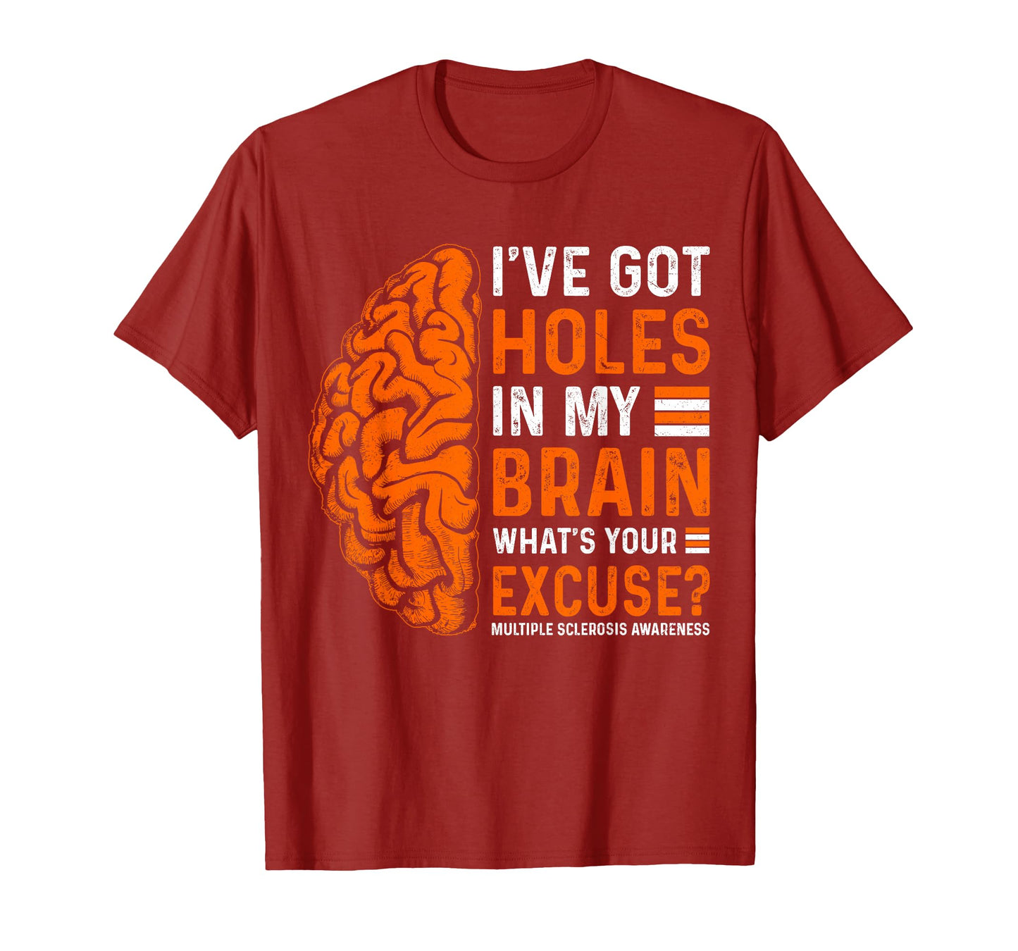 I've Got Holes In My Brain What's Your Excuse? T-Shirt