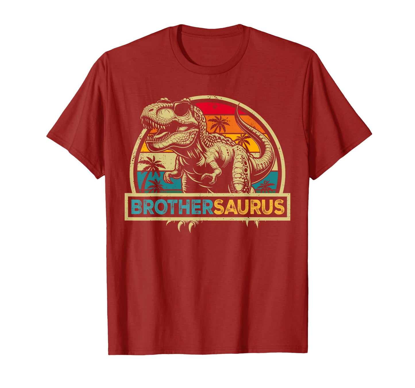 Brothersaurus T Rex Dinosaur Brother Saurus Family Matching T-Shirt