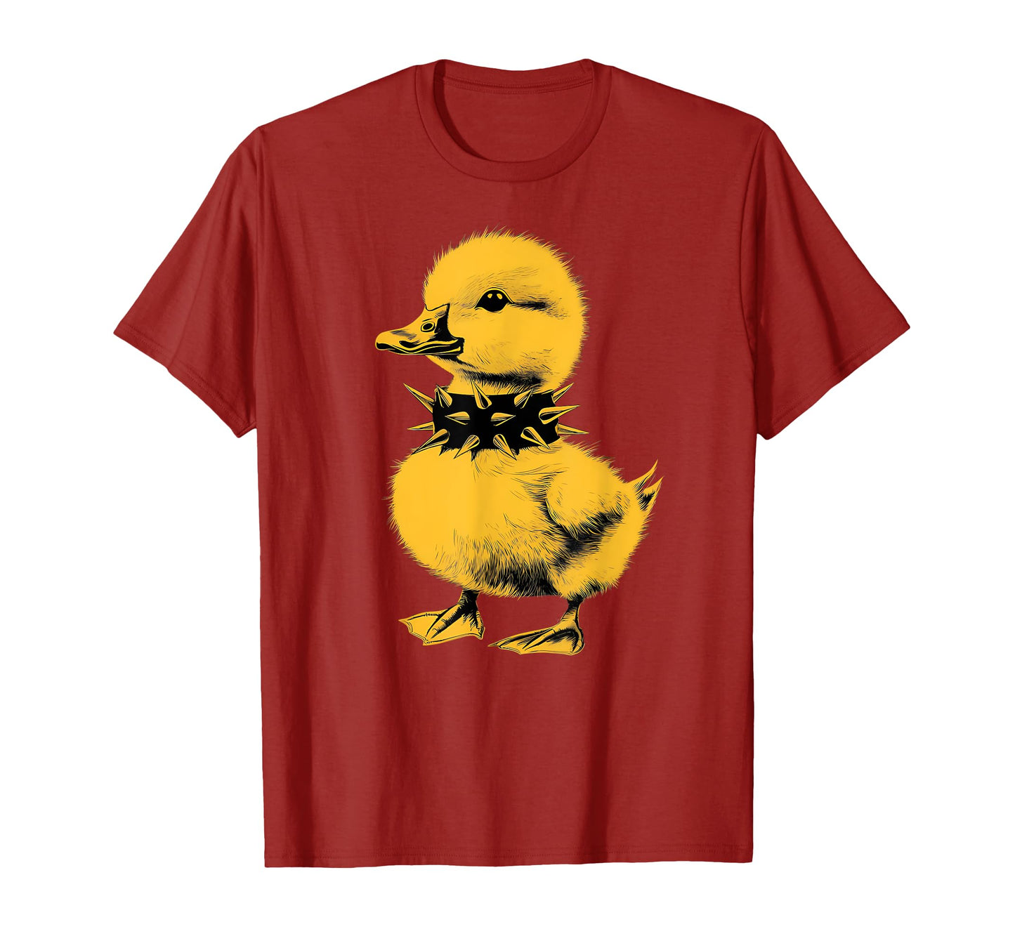 Rocker Duck Punk Metal Rock and Roll Music Toddler Kids Boys T-Shirt