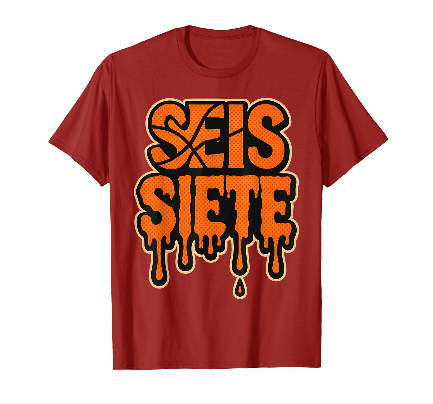 67 Six Seven SEIS Siete Spanish Brainrot Birthday Meme T-Shirt