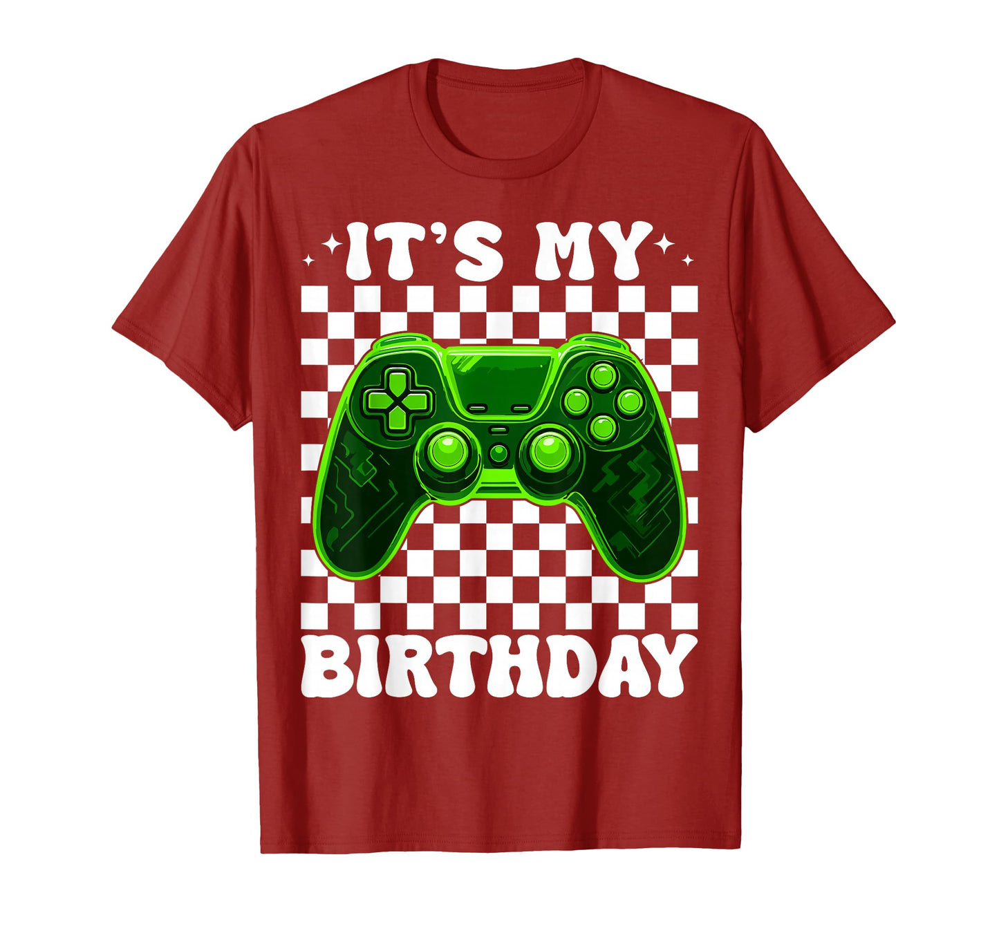 It's My Birthday Video Game Funny Birthday Boy Teens Gamer T-Shirt