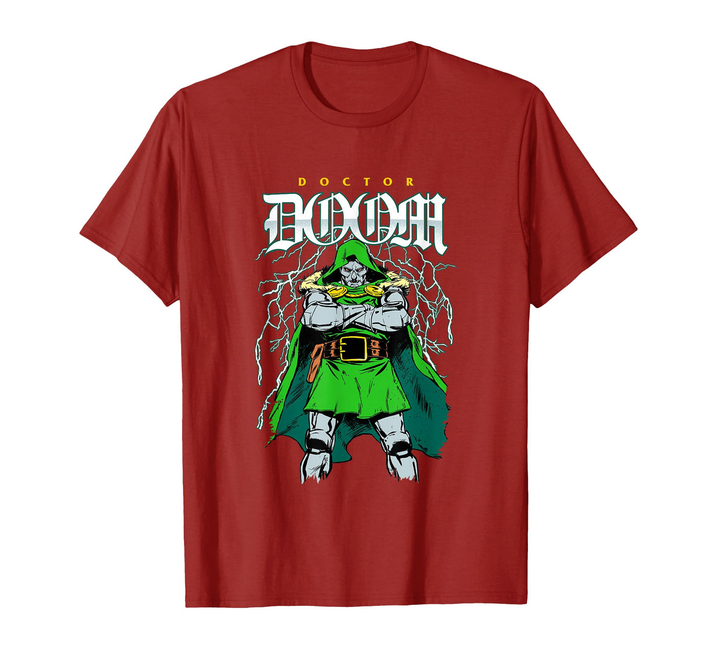 Marvel Comics Doctor Doom No Time For Games Comic Villain T-Shirt