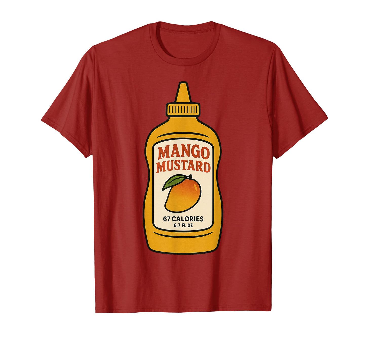 Mango Mustard 67 Six Seven 6-7 - Funny Brainrot Kids Meme T-Shirt