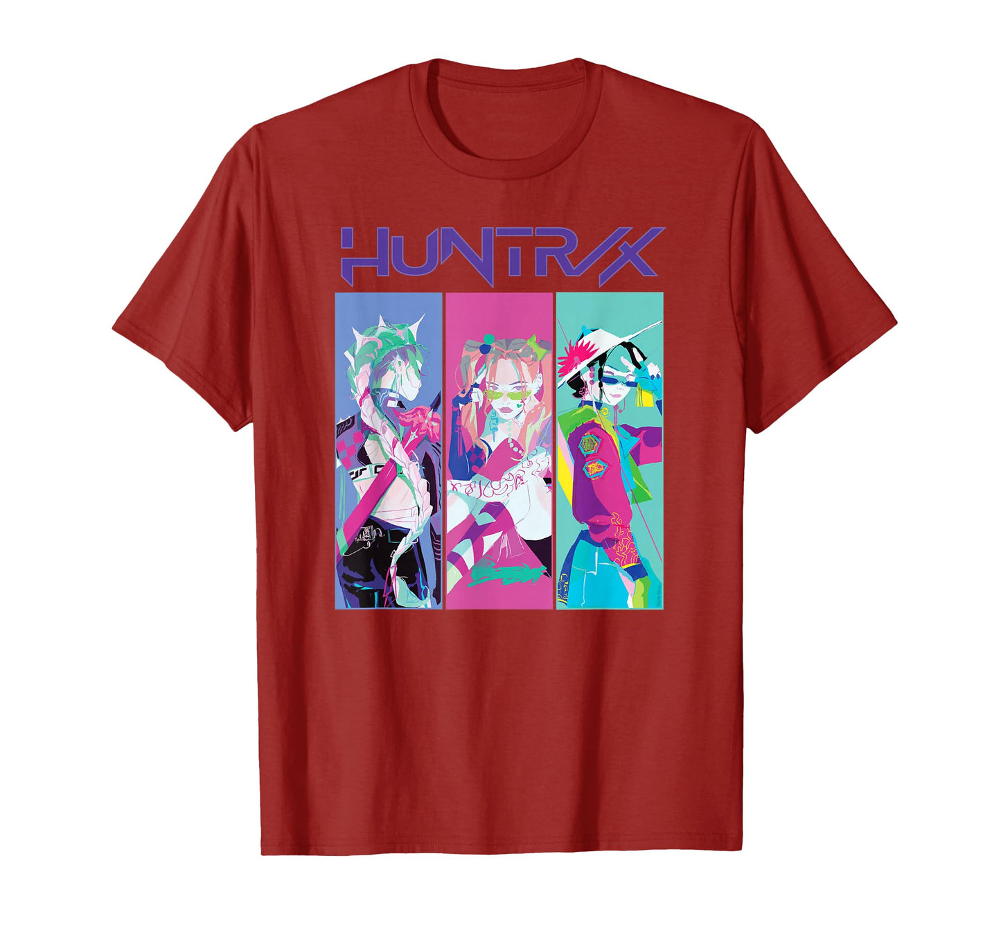 Kpop Demon Hunters HUNTR/X Girls Officially Licensed T-Shirt
