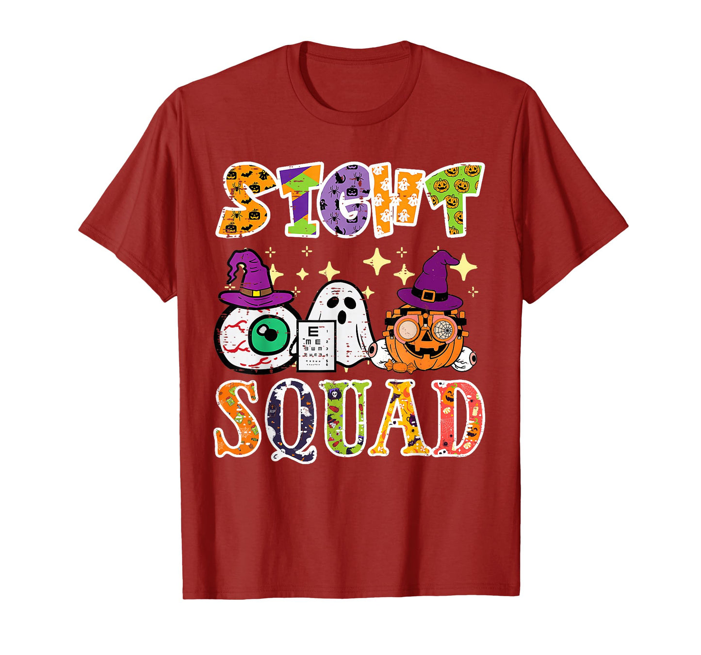 Sight Squad Halloween Optometrist Optometry T-Shirt