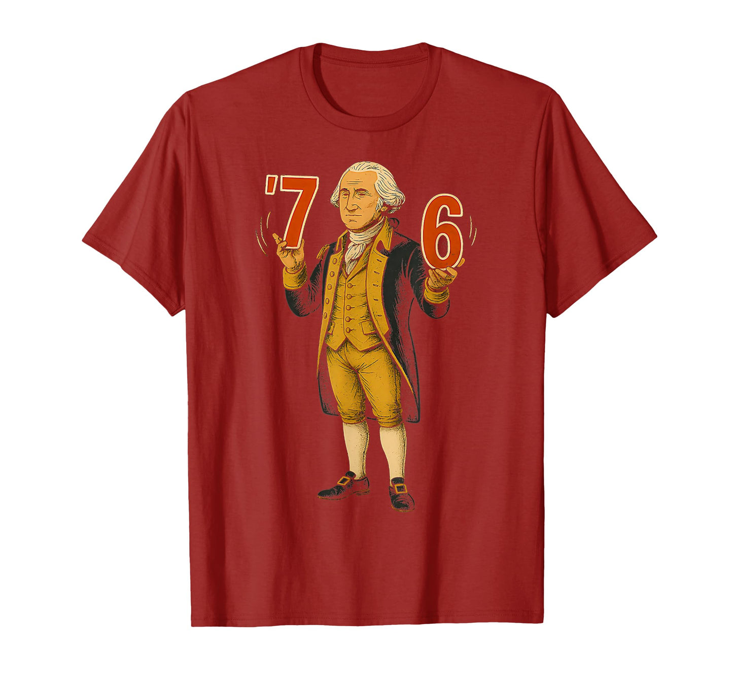 6-7 7-6 George Washington T-Shirt