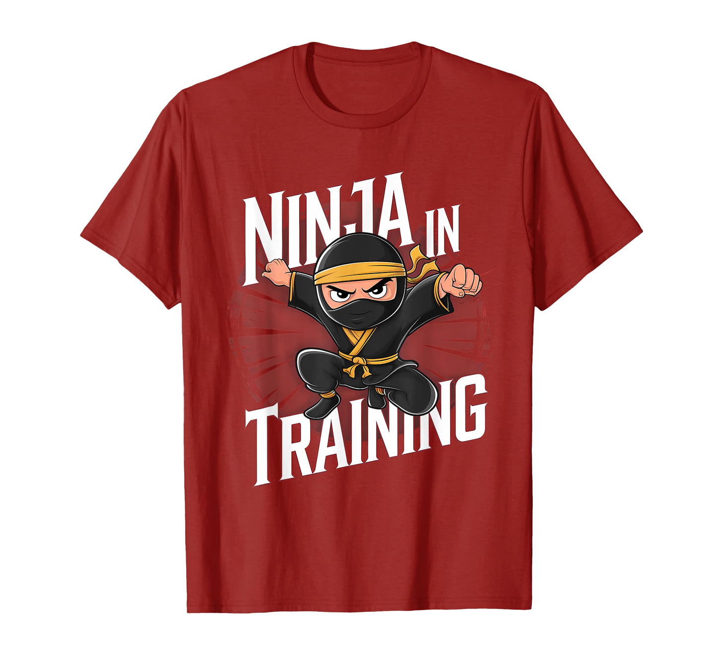 Ninja In Training Costume Party Warrior Boys Girls Kids T-Shirt