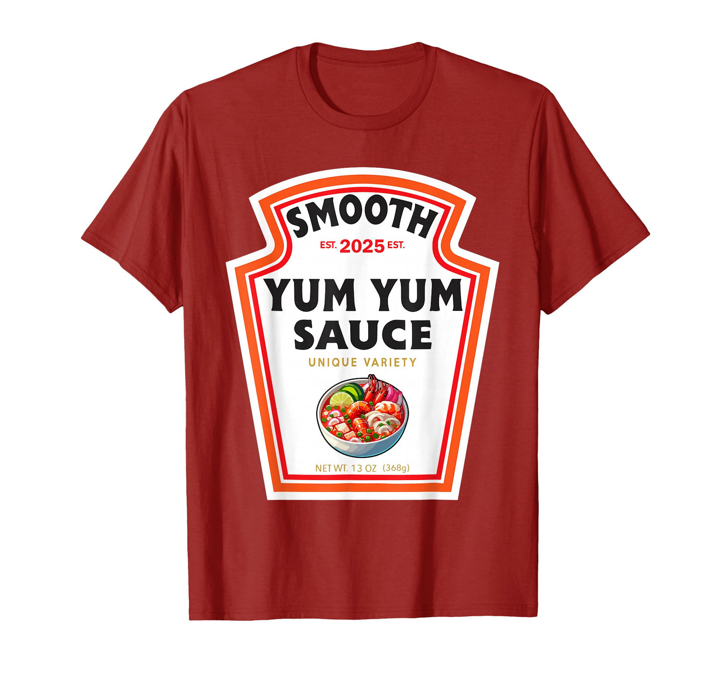Smooth Yum Yum Sauce Condiment Halloween Costume T-Shirt