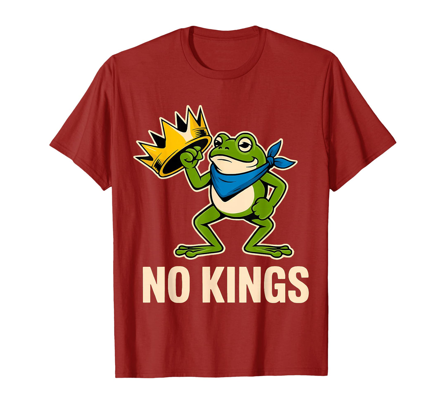No Kings Shirt Men Women Portland Frog Protest T-Shirt