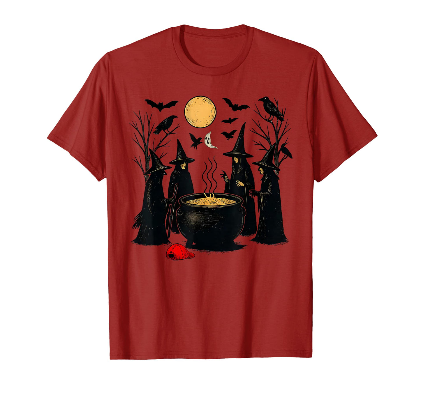 Spooky Witch Halloween Anti Trump Feminist Women Rights T-Shirt