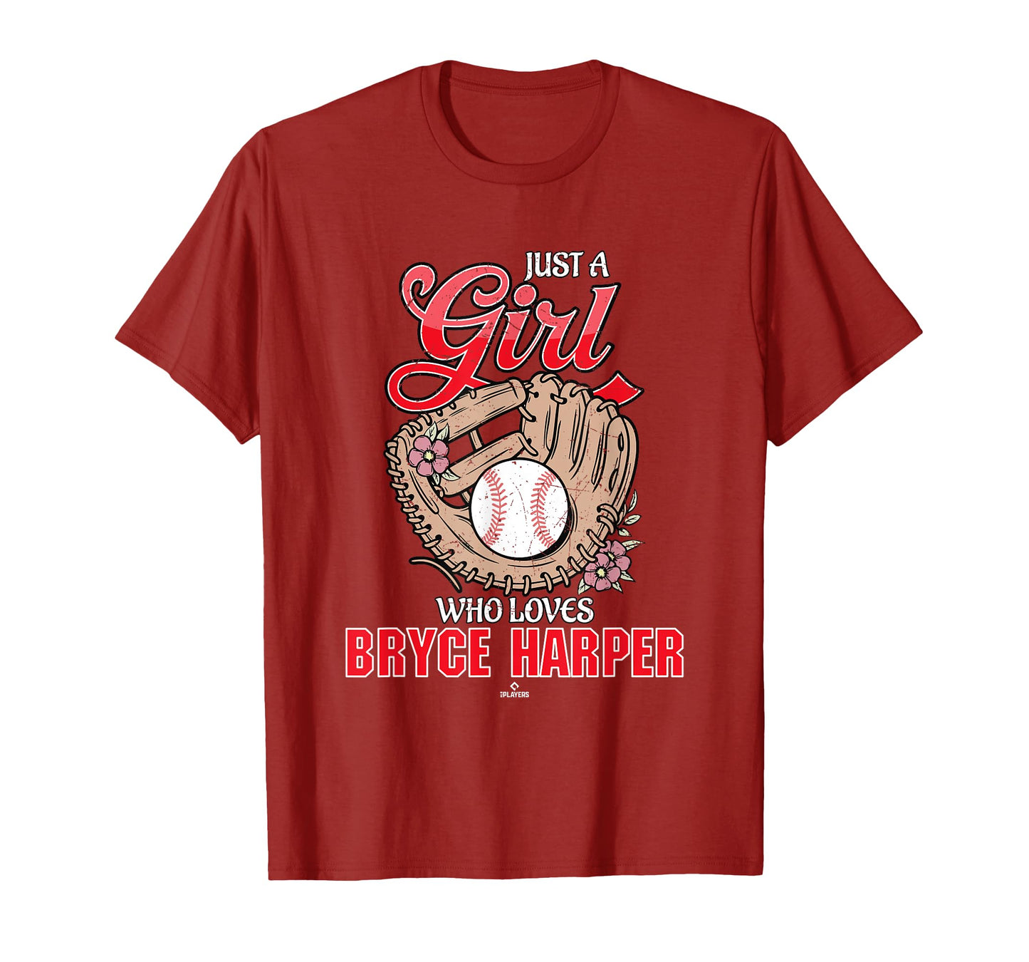 Just a Girl Who Loves Bryce Harper Philadelphia Baseball T-Shirt