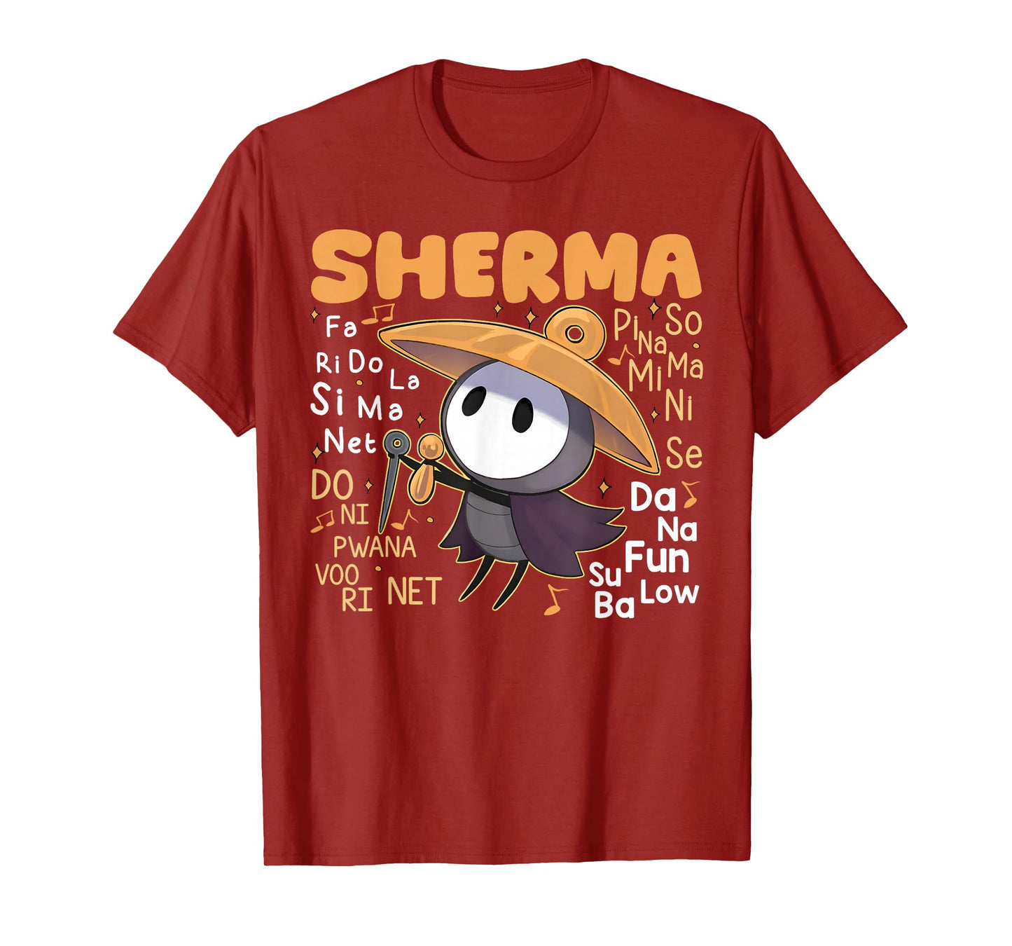 Sherma Song Funny Game Quote Hollow Video Game Fan T-Shirt