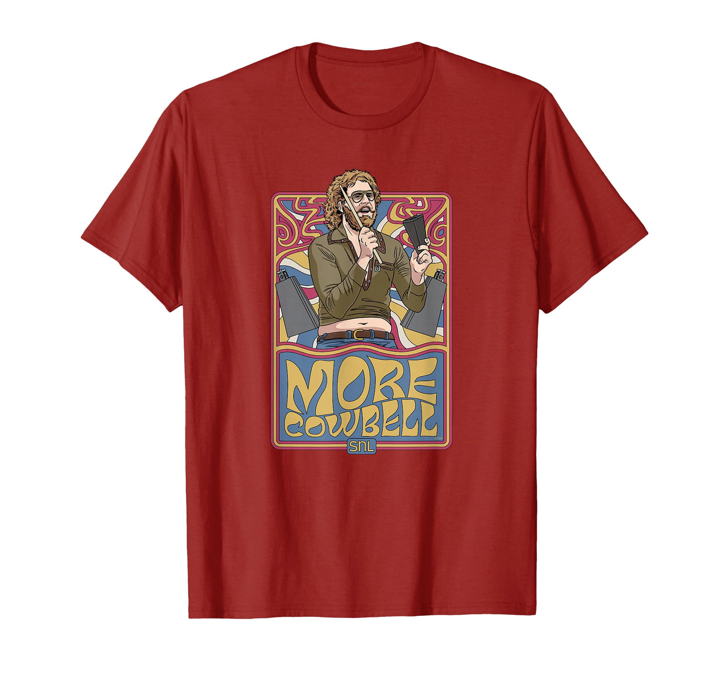 SNL More Cowbell Gene Frenkle T-Shirt